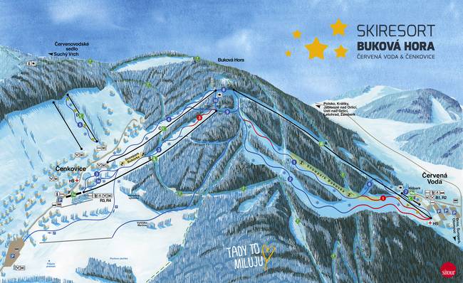Buková hora – Čenkovice/Červená Voda Buková hora – Čenkovice/Červená Voda