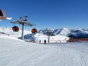 Königsleiten Gipfelbahn - 8-persoons gondel met stoelverwarming (met 1 kabel)