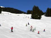 Gemakkelijke piste bij de sleeplift Ämpächli