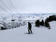 Piste bij de John Paul Express