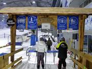 Informatie bij het instappunt van de stoeltjeslift