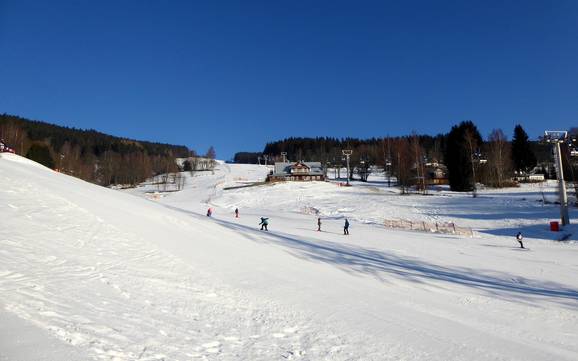 Skiën bij Velká Úpa