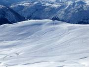 Bergstation Myrkdalsekspressen met omliggende afdalingen