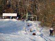 Plateaulift (Kleiner Lift) (Lift 2) - Sleeplift met T-beugel/Ankerlift