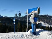 Uitgebreide besneeuwing bij de Söllereck