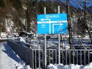 Skibus tussen Viehhofen en Saalbach