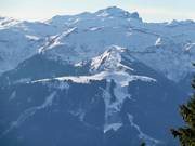 Uitzicht op Samoëns