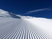 Zeer goede pistepreparatie