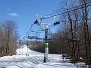 Mont Saint-Bruno Quadruple C - 4-persoons vaste stoeltjeslift