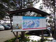 Informatie bij het dalstation in Morschach