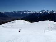 Tschunggaipiste bij het middenstation