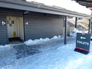 Goed onderhouden sanitaire voorzieningen