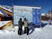 Groot informatiebord bij Le Buse