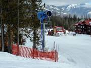 Sneeuwkanon op de Lower Mountain