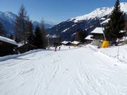 Makkelijke dalafdaling naar Bellwald