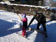 Hulp bij de sleeplift