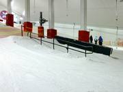 Rails op de rechter hoofdafdaling