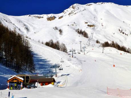 Mercantour: beste skiliften – Liften Auron (Saint-Etienne-de-Tinée)
