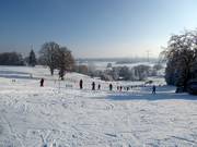 Skipiste bij Monte Kienader