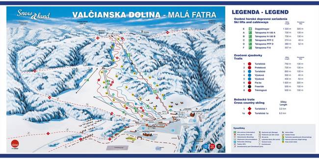 Valcianska Dolina – Valča (Snowland)