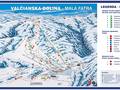 Pistekaart Valčianska Dolina – Valča (Snowland)