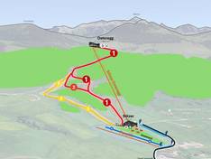 Pistekaart Urnäsch – Osteregg