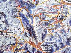 Pistekaart Bregtallift/Staatsberg – Furtwangen