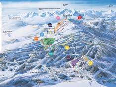 Pistekaart Font-Romeu/Bolquère Pyrénées 2000