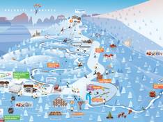 Pistekaart Pradel – Molveno