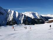 Ideale hellingen voor beginners op de Ahorn - vlak en breed