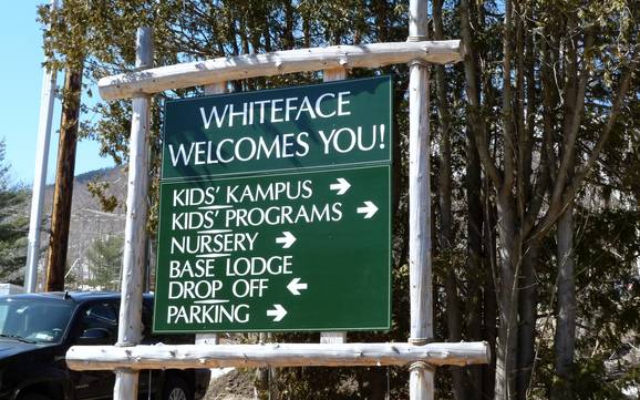 Familieskigebieden Adirondack Mountains – Gezinnen en kinderen Whiteface – Lake Placid