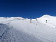 Piste bij de stoeltjeslift Valandrea Vetta