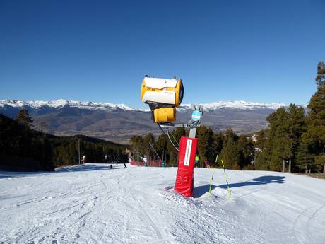 Sneeuwzekerheid Oost-Spanje – Sneeuwzekerheid La Molina/Masella – Alp2500