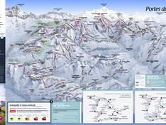 Pistekaart Les Portes du Soleil – Morzine/Avoriaz/Les Gets/Châtel/Morgins/Champéry