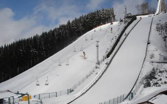 Beste skigebied in het Rothaargebergte – Beoordeling Winterberg (Skiliftkarussell)