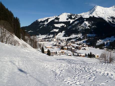 Kleinwalsertal: accomodatieaanbod van de skigebieden – Accommodatieaanbod Walmendingerhorn/Heuberg – Mittelberg/Hirschegg