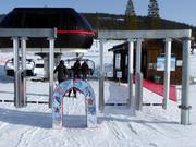 Kindertoegang in het skigebied Idre Himmelfjäll