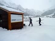 Start van de loipe Boden in Adelboden