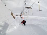 Schlepplift Mittelstation - Sleeplift met T-beugel/Ankerlift