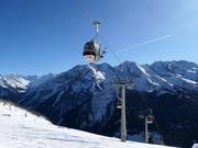 Rastkogelbahn - 4-persoons gondel (met 1 kabel)