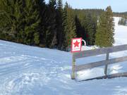 Bebording middelzware piste