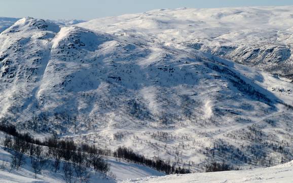 Skigebieden voor gevorderden en off-piste skiërs Aust-Agder – Gevorderden, off-piste skiërs Hovden