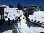 Übungswiesenlift - Sleeplift met T-beugel/Ankerlift