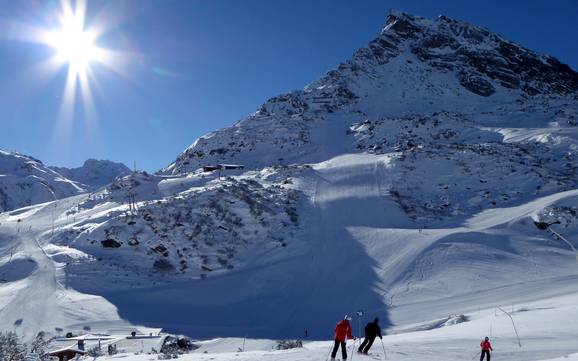 Hoogste dalstation in Paznaun-Ischgl – skigebied Galtür – Silvapark