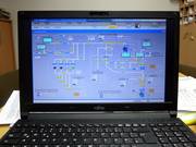 Bewaking van de sneeuwinstallatie voor energieopwekking