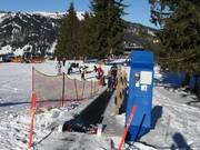 Kinderland bergstation (oefenhelling)
