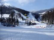 Verbindingspistes in Solisko