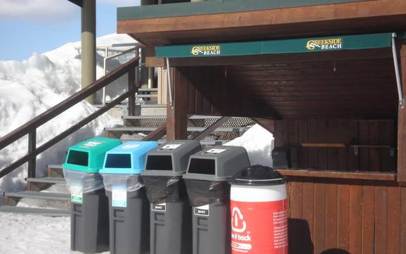 Garibaldi Ranges: milieuvriendelijkheid van de skigebieden – Milieuvriendelijkheid Whistler Blackcomb