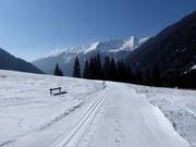 Langlaufloipe in het Seebachtal