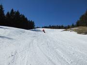 Bochten maken op brede pistes